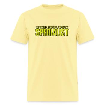 Spécialiste certifié en réalité virtuelle 4 - T-shirt Homme - cornsilk - Devant - Jose (178cm)