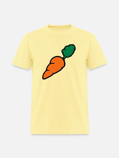 Carrot - Whats up Doc? - Men's T-Shirt - cornsilk