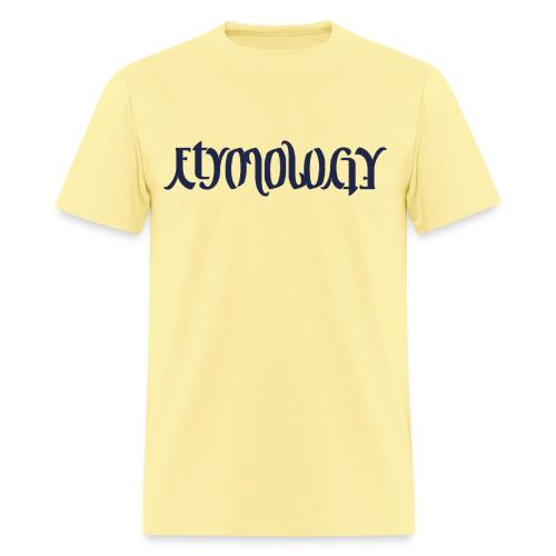 Etymology Ambigram - Men's T-Shirt