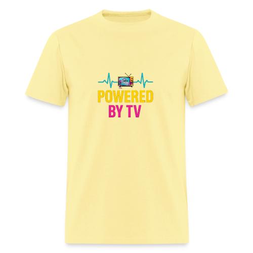 Powered by TV | MediaMelanieTV - Men's T-Shirt