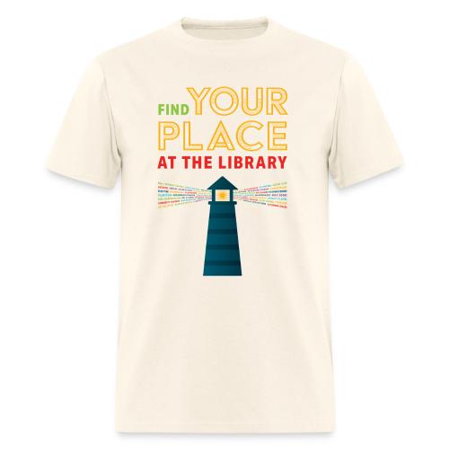 Find Your Place at the Library - Men's T-Shirt