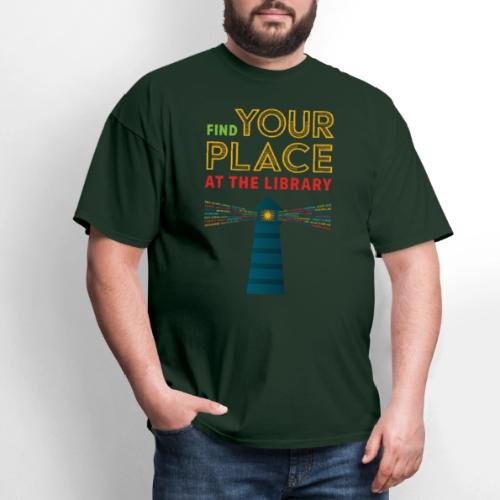 Find Your Place at the Library - Men's T-Shirt