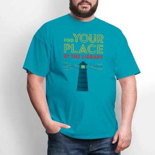 Find Your Place at the Library - Men's T-Shirt