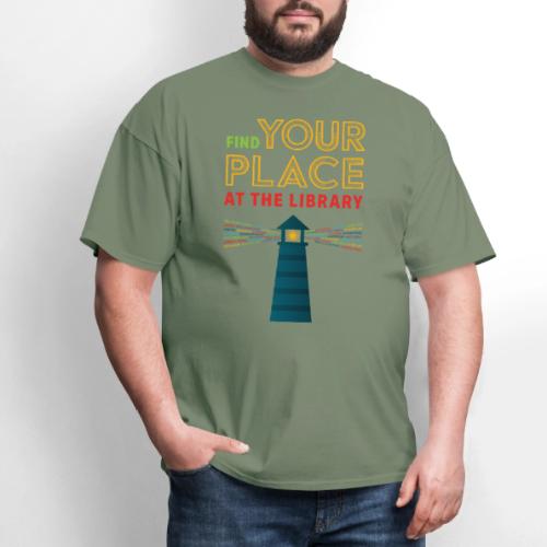 Find Your Place at the Library - Men's T-Shirt