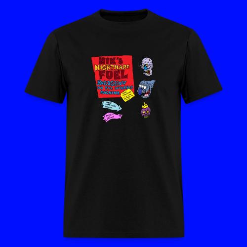 Nik's Nightmare Fuel Faces - Men's T-Shirt