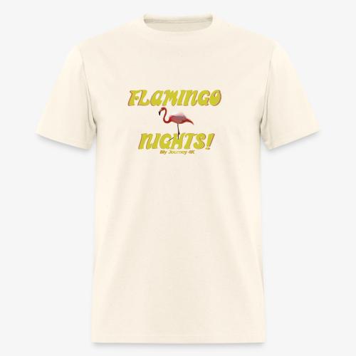 Flamingo Nights - Men's T-Shirt