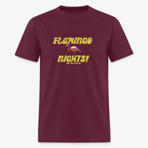Flamingo Nights - Men's T-Shirt