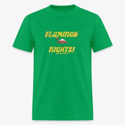 Flamingo Nights - Men's T-Shirt