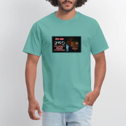 1776 - 2026 - 250 Years USA | Fireworks - Men's T-Shirt