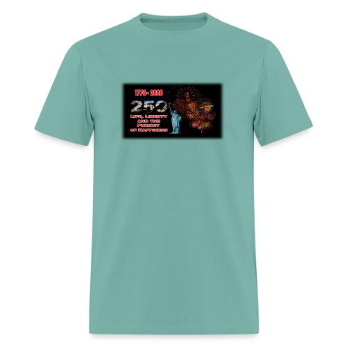 1776 - 2026 - 250 Years USA | Fireworks - Men's T-Shirt