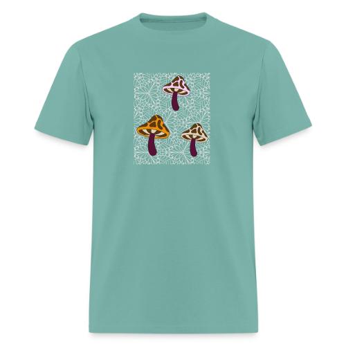 Fall Season Mushroom Designs - Men's T-Shirt