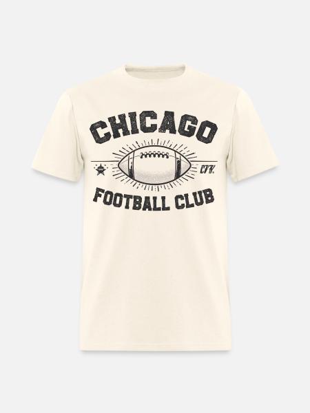 Chicago Football Club Emblem - Men's T-Shirt - sweet cream heather