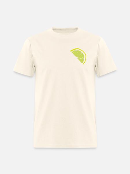 Lemon Slice Neon Pop - Men's T-Shirt - sweet cream heather