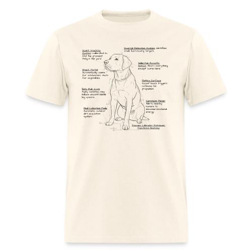 Labrador Retriever Functional Anatomy - Men's T-Shirt