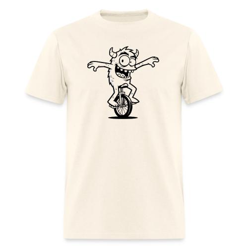 Unicycle Monster - Men's T-Shirt