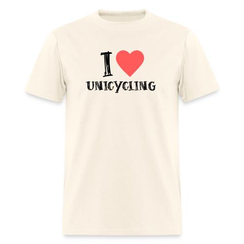 I Love Unicycling / Balance Mode Activated - Men's T-Shirt