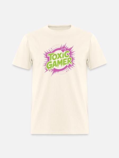 Toxic Gamer - Men's T-Shirt - sweet cream heather