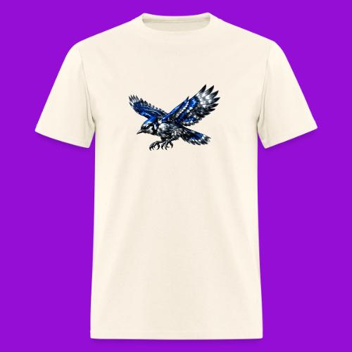 Silver Blue Jay Dive - Men's T-Shirt