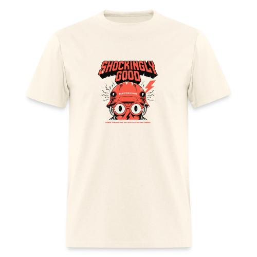 Funny Shockingly Good Electrician - Men's T-Shirt