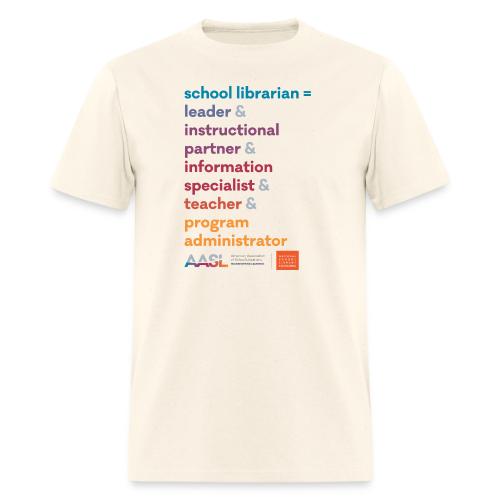 Five Roles of a School Librarian - Men's T-Shirt