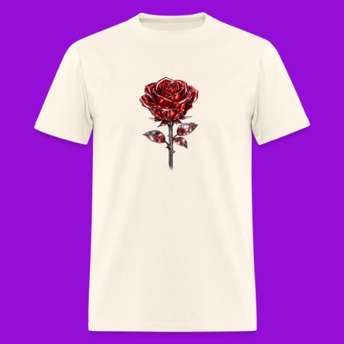 Silver Rose - Men's T-Shirt