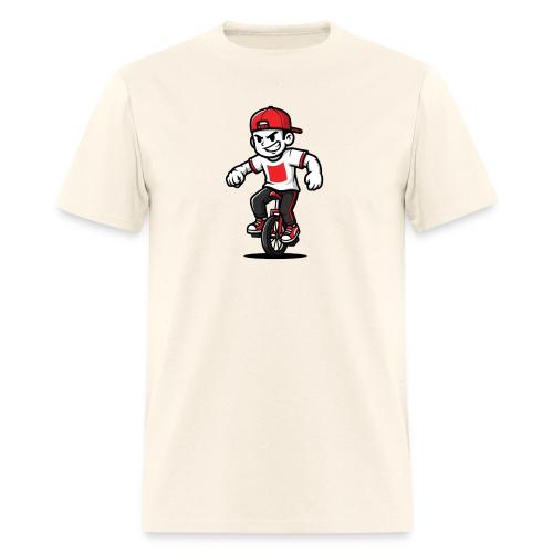 Unicycle Rebel – Street Rider Mascot - Men's T-Shirt