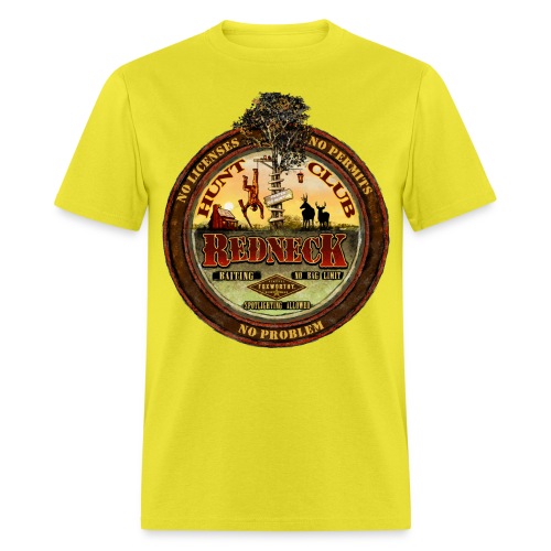 redneck hunt club - Men's T-Shirt