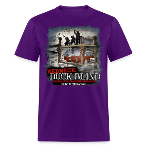 redneck duck blind - Men's T-Shirt
