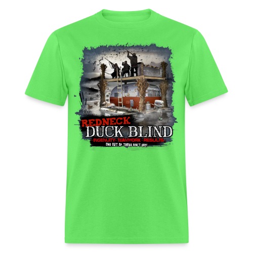 redneck duck blind - Men's T-Shirt