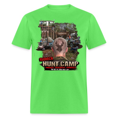 redneck hunt camp - Men's T-Shirt