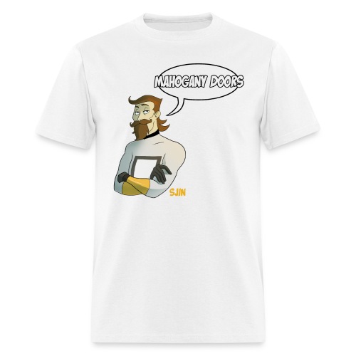 MahoganyDoors Sjin 400dpi png - Men's T-Shirt