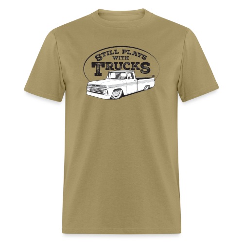 63C10BaggedLongFleet BLK - Men's T-Shirt