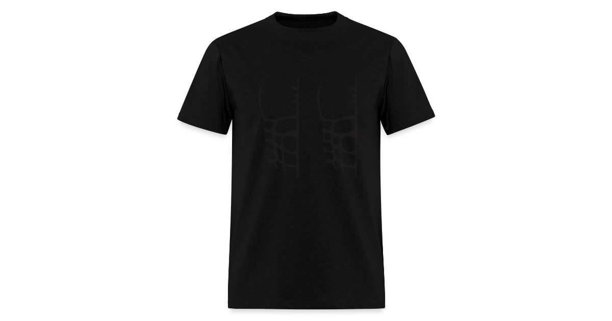 Chest Muscles Halloween Costume Mens T Shirt Madfunnytshirts Com