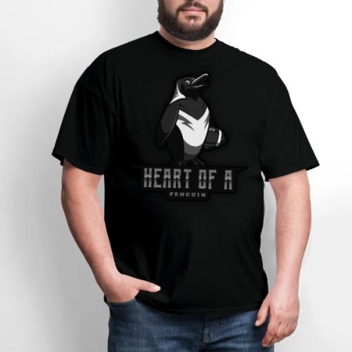 Heart Of A Penguin - Men's T-Shirt