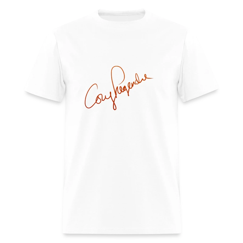 Cory Legendre (Red Signature) - Men's T-Shirt