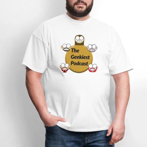 The Geekiest Podcast Logo - Men's T-Shirt