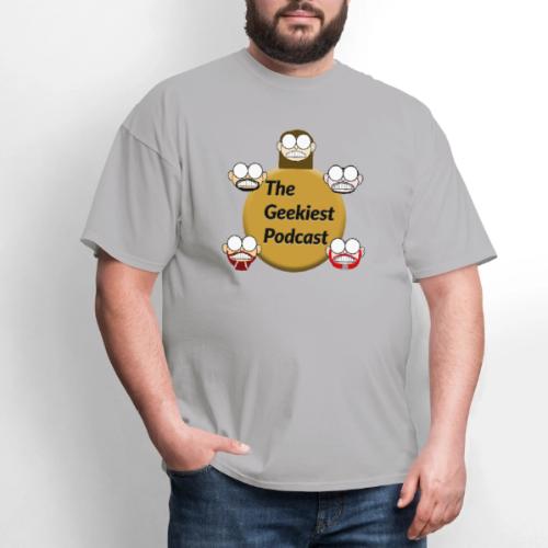 The Geekiest Podcast Logo - Men's T-Shirt