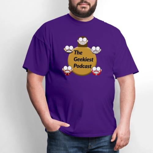 The Geekiest Podcast Logo - Men's T-Shirt