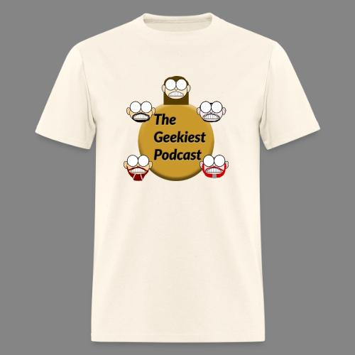 The Geekiest Podcast Logo - Men's T-Shirt
