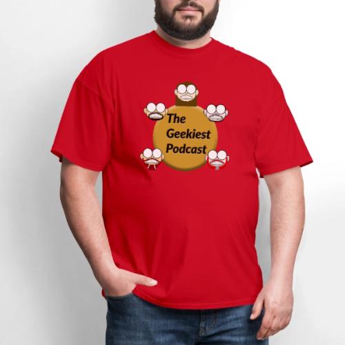 The Geekiest Podcast Logo - Men's T-Shirt