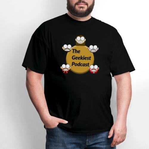 The Geekiest Podcast Logo - Men's T-Shirt