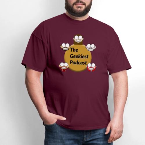 The Geekiest Podcast Logo - Men's T-Shirt