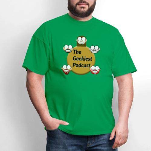 The Geekiest Podcast Logo - Men's T-Shirt