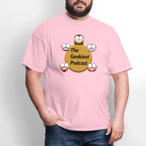 The Geekiest Podcast Logo - Men's T-Shirt