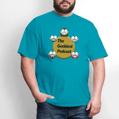 The Geekiest Podcast Logo - Men's T-Shirt
