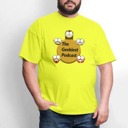 The Geekiest Podcast Logo - Men's T-Shirt