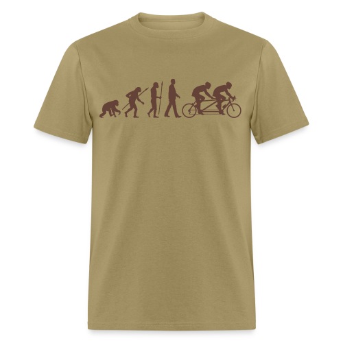 Evolution tandem bicycle - Men's T-Shirt