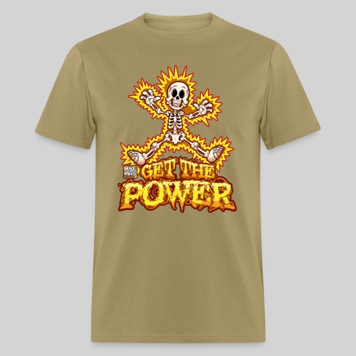 Cartoon Get the Power - Men's T-Shirt