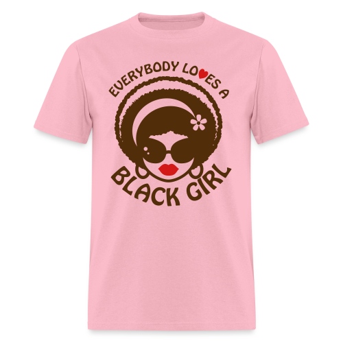 Everyone Loves a Black Girl Kid's Size Shirt - Men's T-Shirt