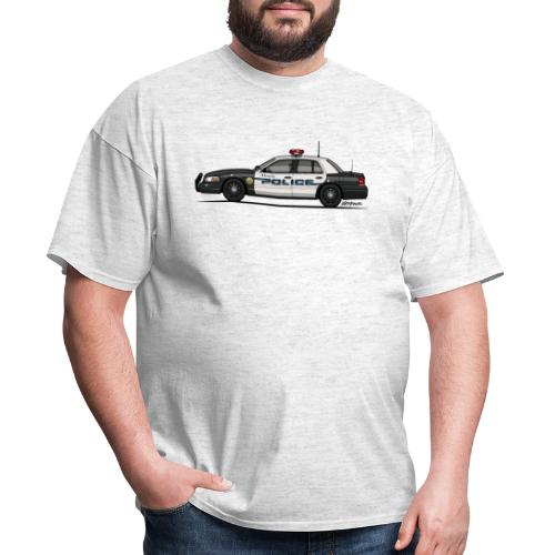 design crown vic menifee police - Men's T-Shirt